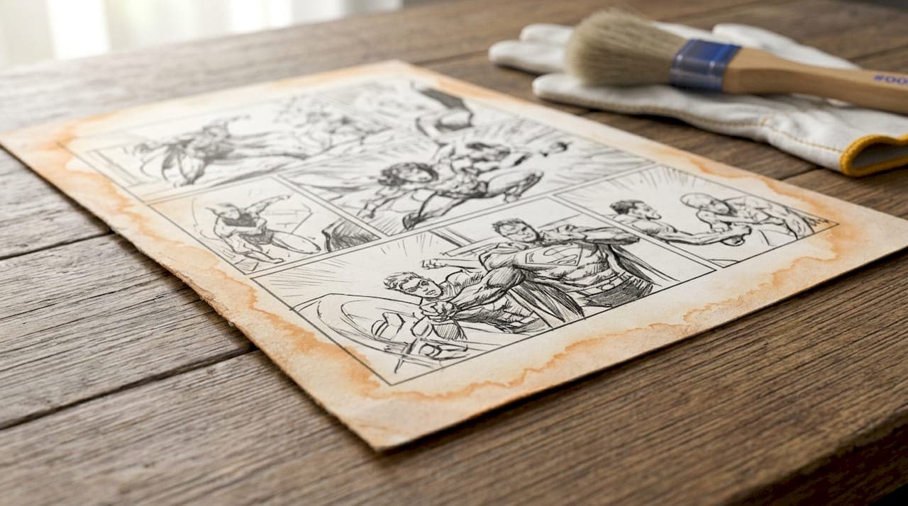 Removing Tanning from Comic Pages: A Collector's Guide